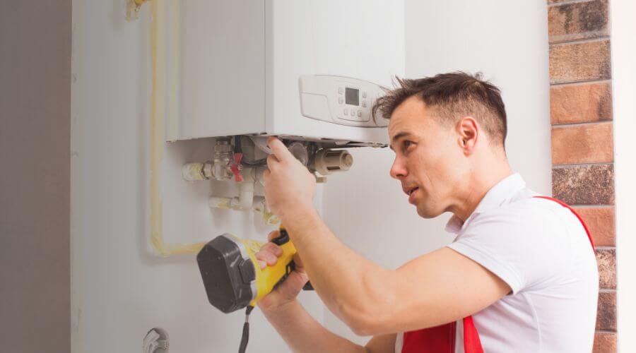 Local water heater installation in Grandview, IN